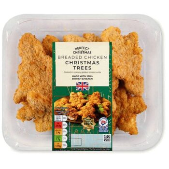 Chicken Christmas Tree Shapes