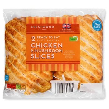 Chicken & Mushroom Slices (2)