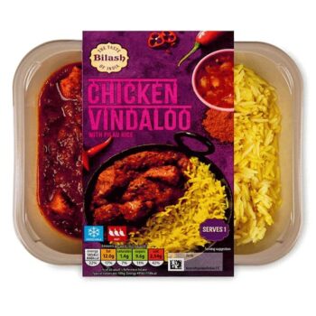 Chicken Vindaloo With Pilau Rice