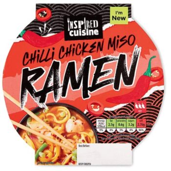 Chilli Chicken Miso Ramen Bowl