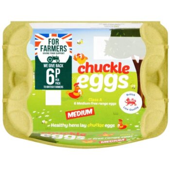 Chuckle Medium Free Range Eggs For Farmers