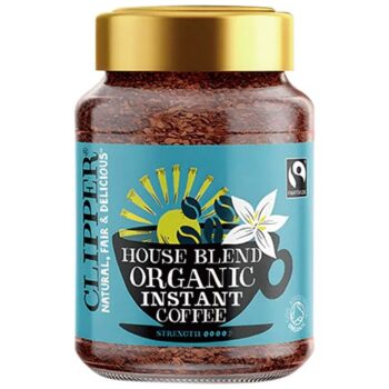 Clipper Fairtrade Organic House Blend Instant Coffee (200g)