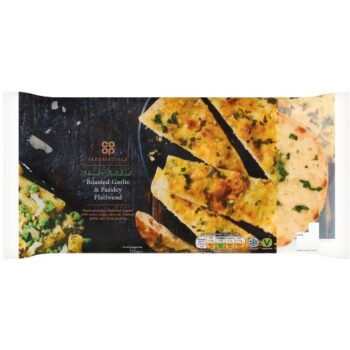 Co-op Irresistible Roasted Garlic and Parsley Flatbread (155g)