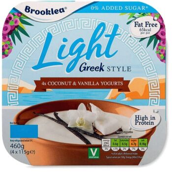 Coconut & Vanilla Greek Style Yogurt (4)