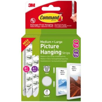 Command Large Picture Hanging Strips Combo Pk