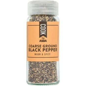 COOK by ASDA Cook Coarse Ground Black Pepper (45g)