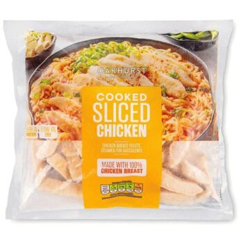 Cooked Sliced Chicken