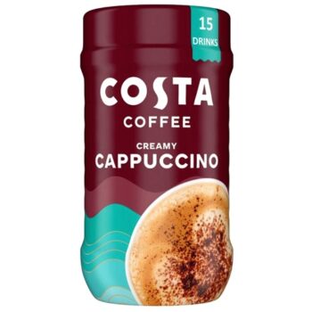 Costa Coffee Creamy Cappuccino Instant Coffee (255g)