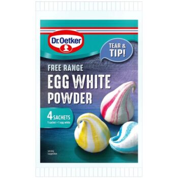 Dr. Oetker Free Range Egg White Powder Multipack Sachets (4 x 5g)