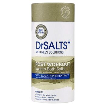 Dr Salts Post Workout Epsom Bath Salts (750g)