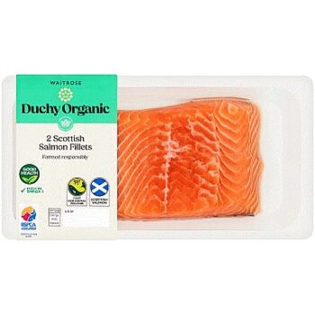 Duchy Organic 2 Scottish Salmon Fillets (265g)