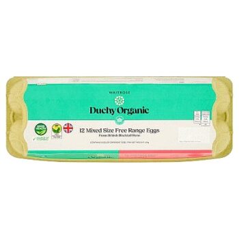 Duchy Organic British Free Range Eggs (12)