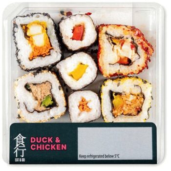 Duck & Chicken Sushi Selection