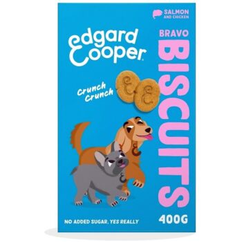 Edgard & Cooper Fresh Dog Treats Biscuits Salmon & Chicken (400g)