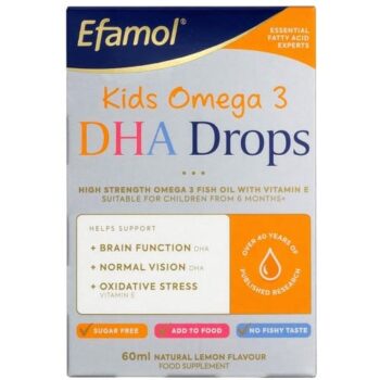 Efamol Kids Omega 3 Dha Drops (60ml)