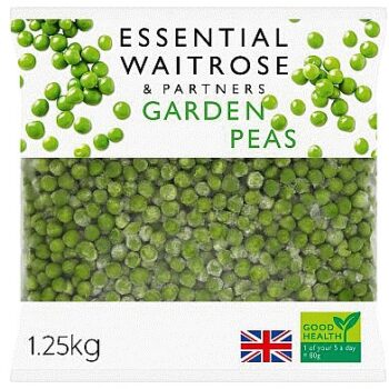 Essential Frozen British Garden Peas (1.25kg)