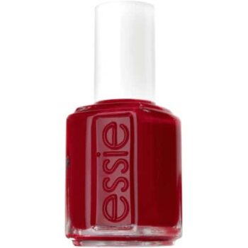 Essie Core 56 Fishnet Stockings Dark Red Nail Polish Original High Shine & High Coverage Opaque Colour (13.5ml)