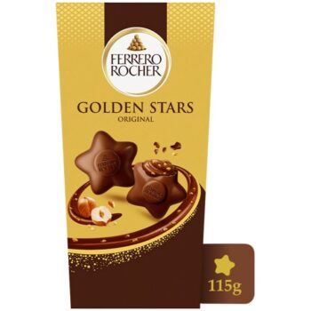 Ferrero Rocher Golden Stars Milk Chocolate and Hazelnut
