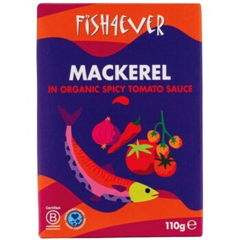 Fish 4 Ever Mackerel in Spicy Tomato Sauce (110g)