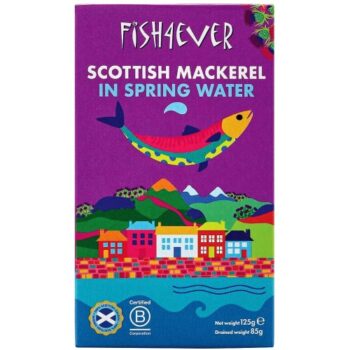 Fish 4 Ever Mackerel in Spring Water (125g)