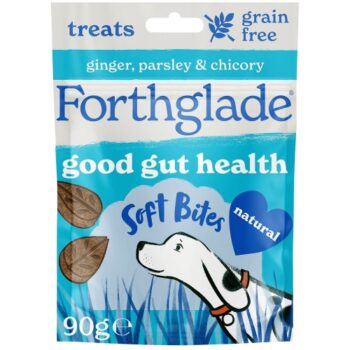 Forthglade Natural Digestive Health Soft Bites Treats (90g)