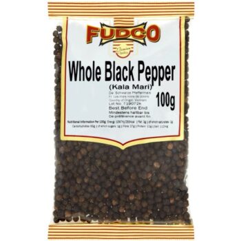Fudco Whole Black Pepper (100g)