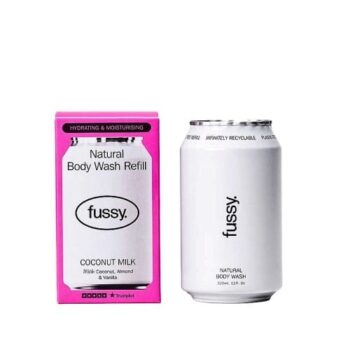 Fussy Coconut Milk Natural Body Wash Refill (320ml)