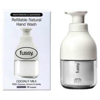 Fussy Refillable Natural Hand Wash Coconut Milk (240ml)