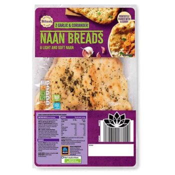 Garlic & Coriander Naan Breads