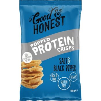 Good & Honest Popped Protein Salt and Black Pepper (85g)