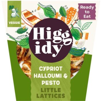 Higgidy Cypriot Halloumi Pesto Little Lattices (120g)