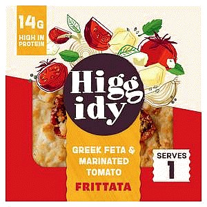 Higgidy Greek Feta & Marinated Tomato Frittata (155g)