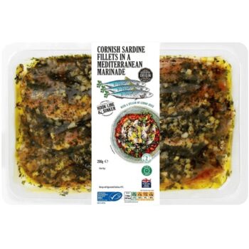 HLS MSC Cornish Sardines with Mediterranean Marinade (200g)