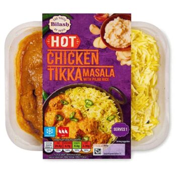 Hot Chicken Tikka Masala with Pilau Rice