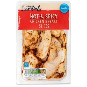 Hot & Spicy Chicken Breast Slices