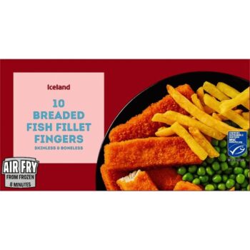 Iceland 10 Breaded Fillet Fish Fingers
