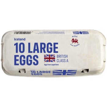 Iceland 10 Large Eggs