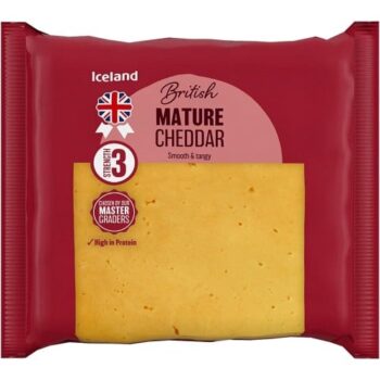 Iceland British Mature Cheddar (250g)