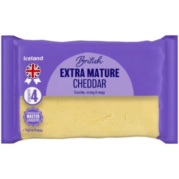 Iceland Extra Mature Cheddar (400g)