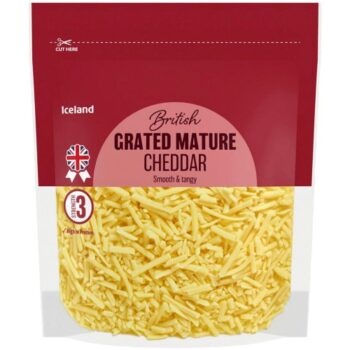 Iceland Grated Mature Cheddar (250g)