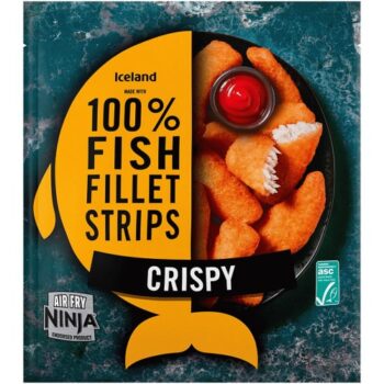 Iceland Made With 100% Fish Fillet Strips Crispy (400g)