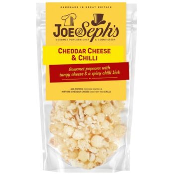 Joe & Seph's Popcorn Cheddar Cheese & Chilli (65g)