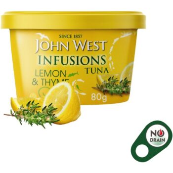 John West Infusions Tuna Lemon & Thyme (80g)