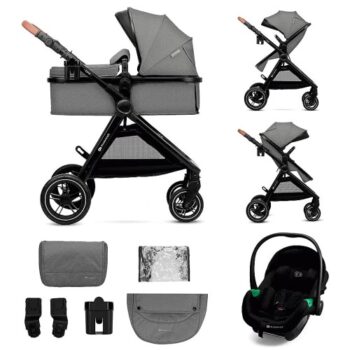 Kinderkraft Esme Pro 3In1 Travel System Moonlight Grey