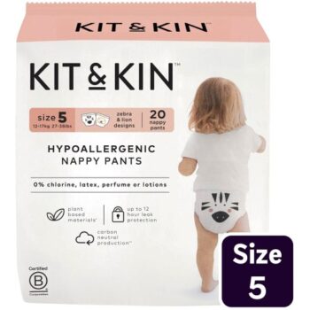Kit & Kin Eco Nappy Pants Size 5 20 (20)