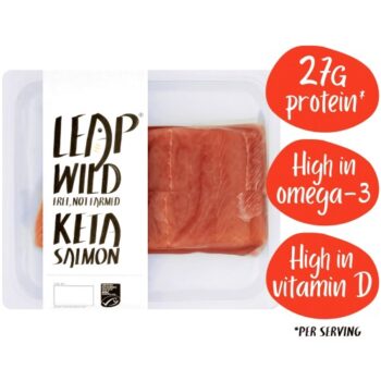 Leap Wild Keta Salmon Fillets (220g)