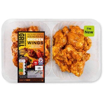 Lemon Herb & Peri Peri Chicken Wings