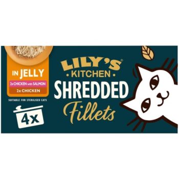 Lily's Kitchen Shredded Fillets in Jelly Multipack (4 x 70g)
