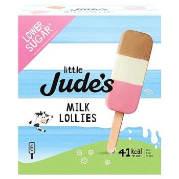 Little Jude's Milk Lollies (6 x 45ml)