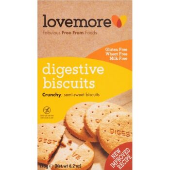 Lovemore Free From Digestive Biscuits (175g)